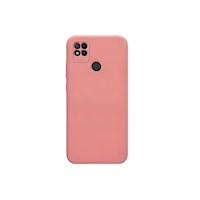Case generico rosado para celular Redmi 9C - silicona